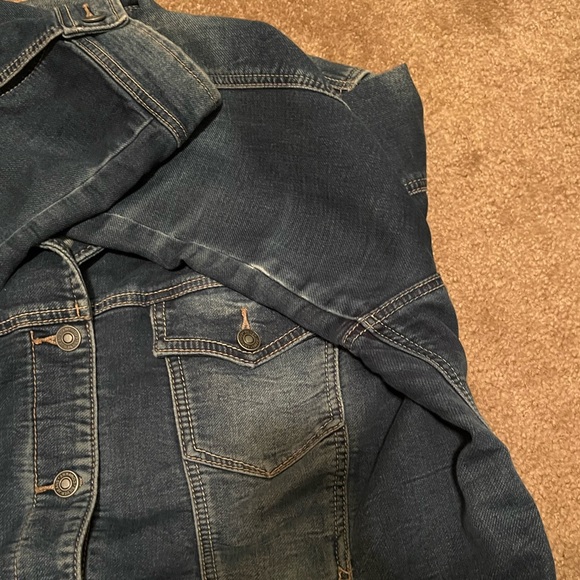 Silver jean jacket size 3X - Picture 6 of 6